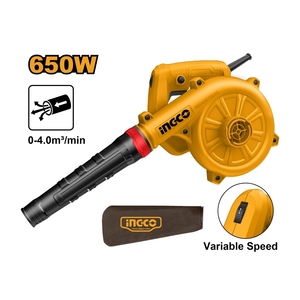 220V เครื่องเป่าลม 650W ปรับรอบ/เก็บฝุ่น